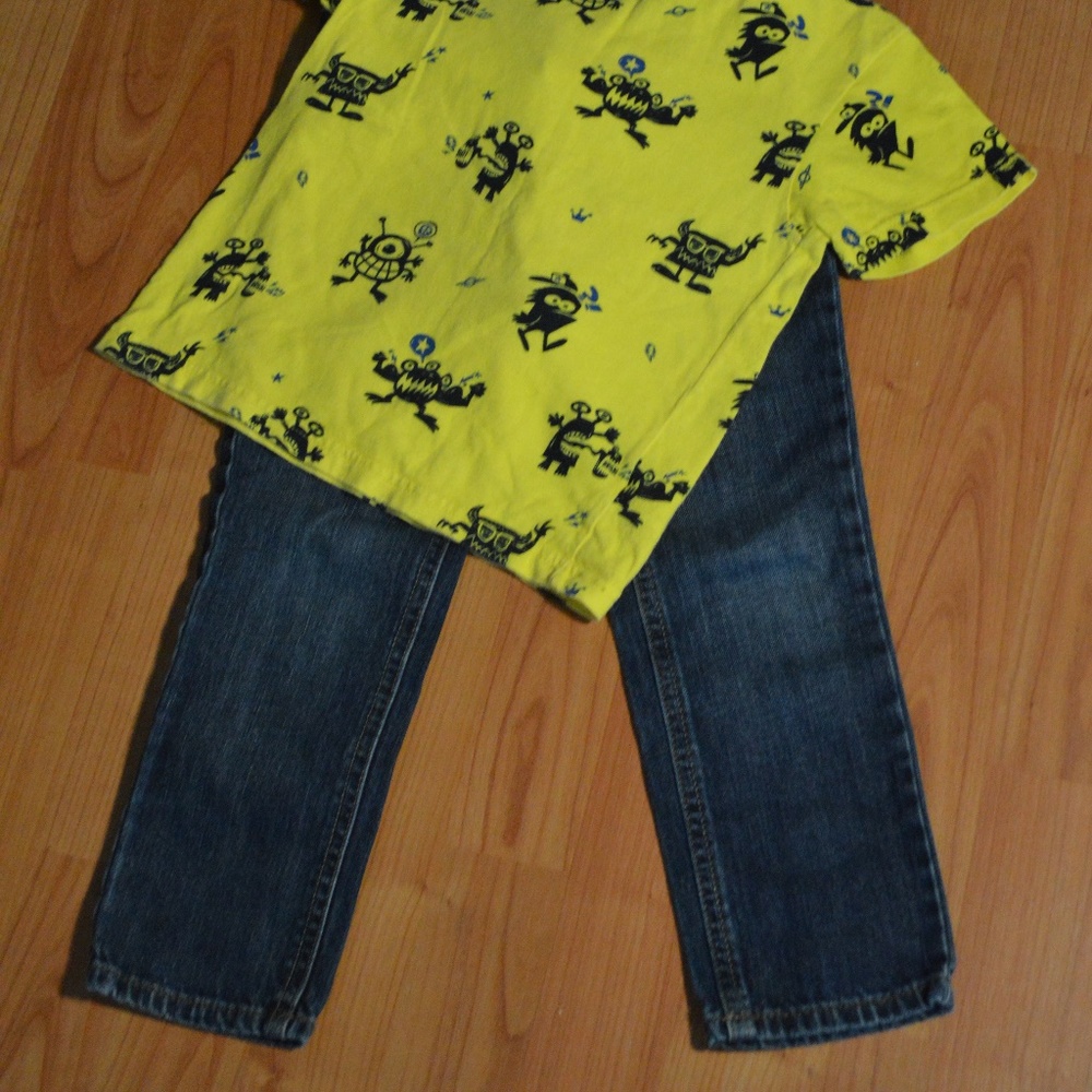 Toddler Boys Blue Jeans